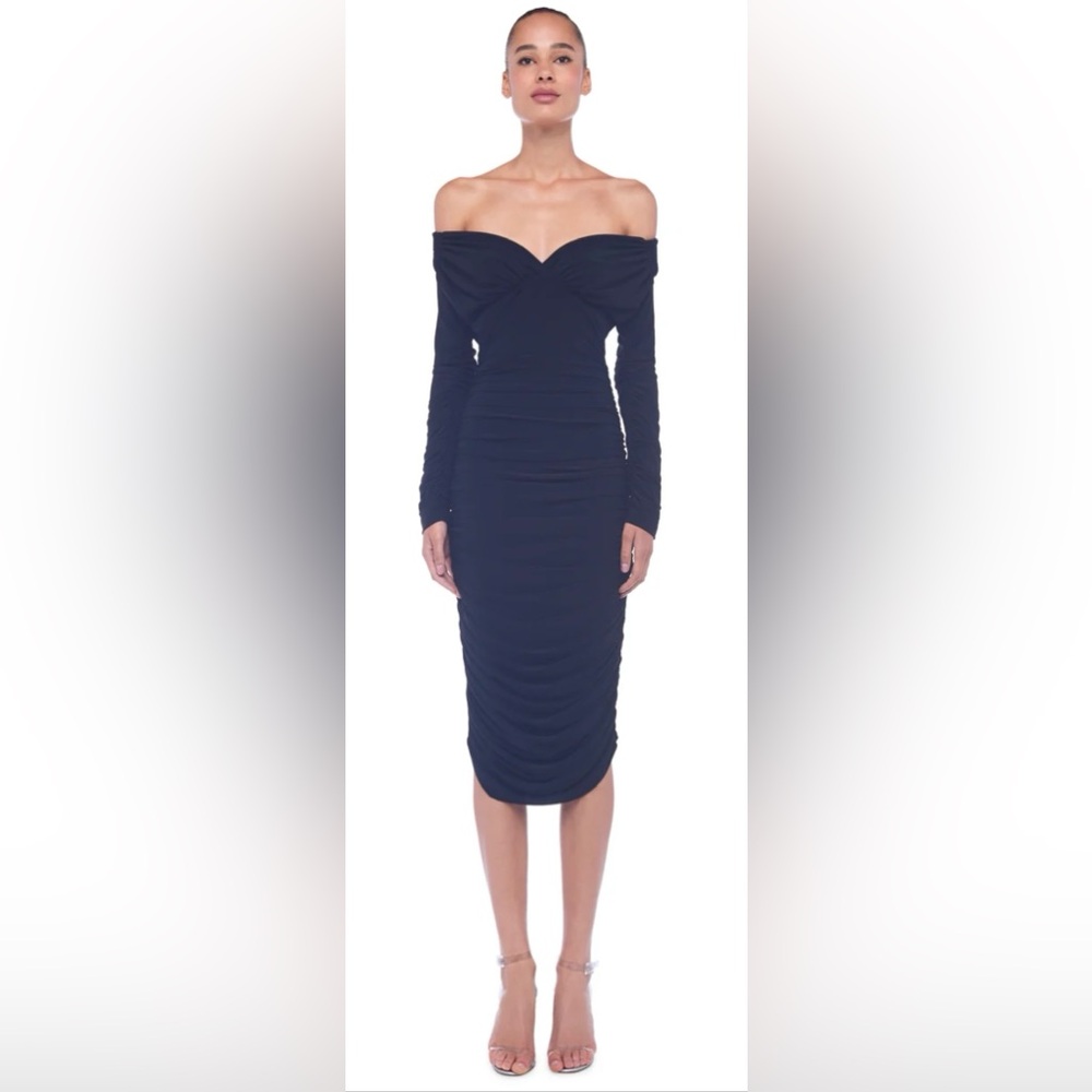 Norma Kamali Long Sleeve Dress